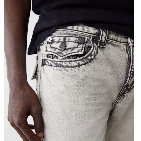 TRUE RELIGION JOEY SUPER T FLAP FLARE JEAN SZ 32 - BNWT - Picture 4 of 4